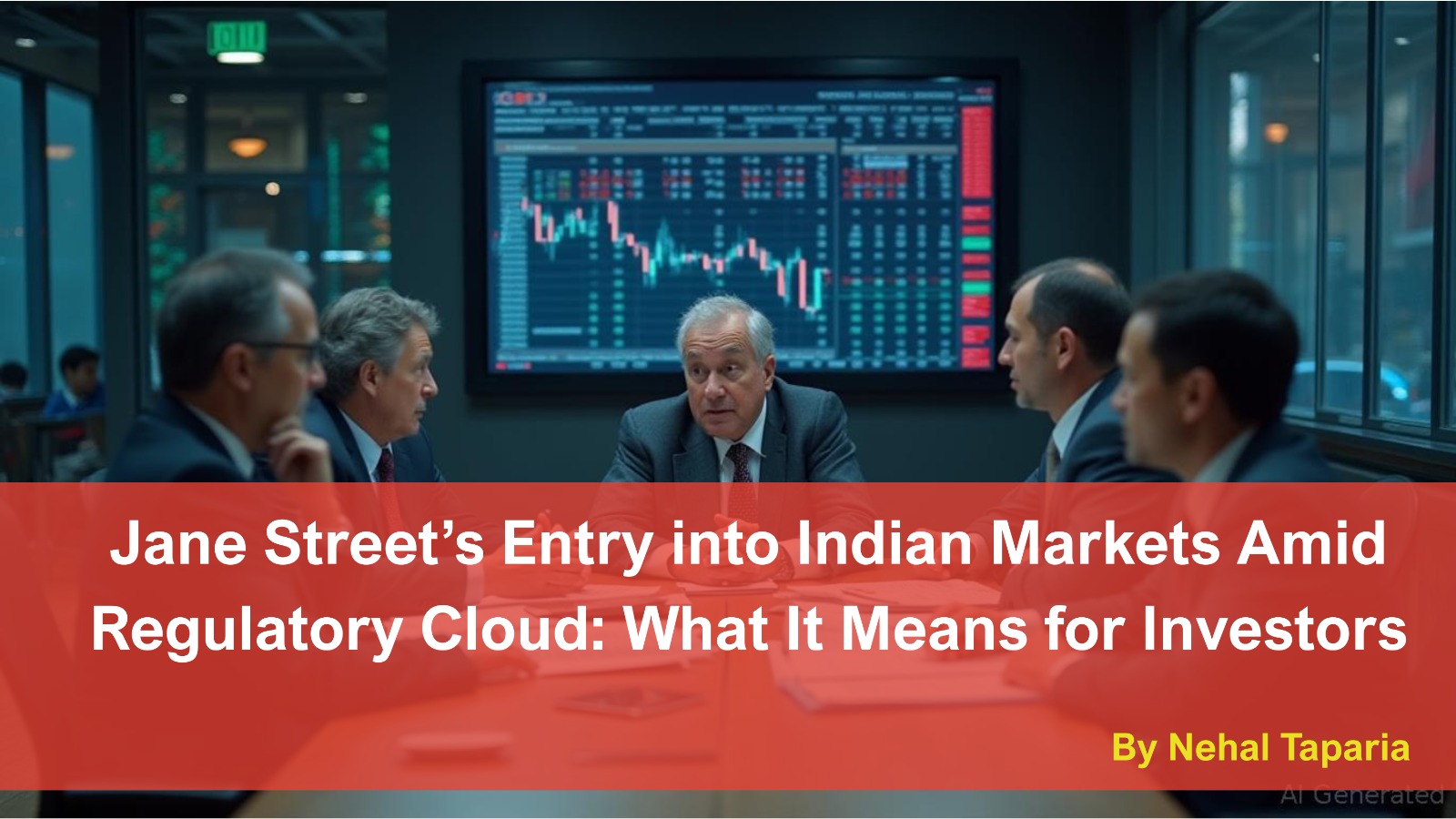 Jane Street’s Entry into Indian Markets Amid Regulatory Cloud: What It Means for Investors